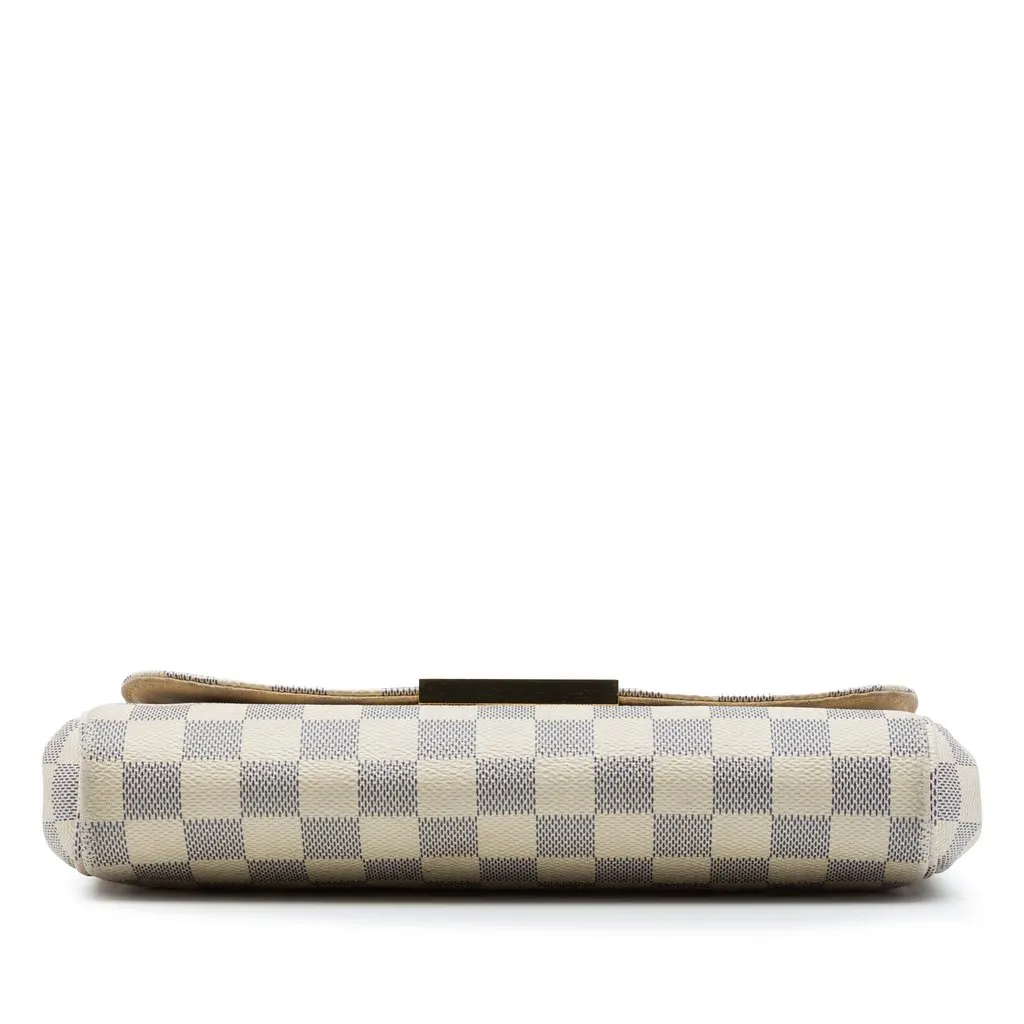 Louis Vuitton Damier Azur Favorite MM White Very good - Inside View