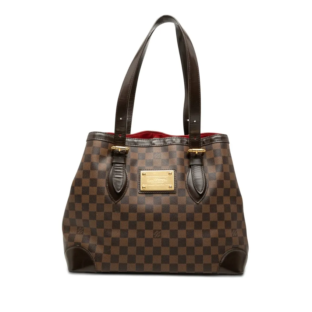 Louis Vuitton Damier Ebene Hampstead MM Brown Very good - Front View