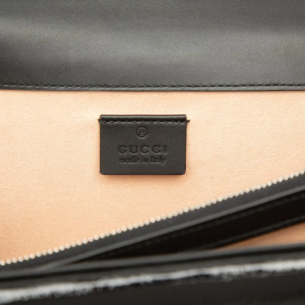 Gucci Medium GG Velvet Dionysus Shoulder Bag Blue Very good - Box View