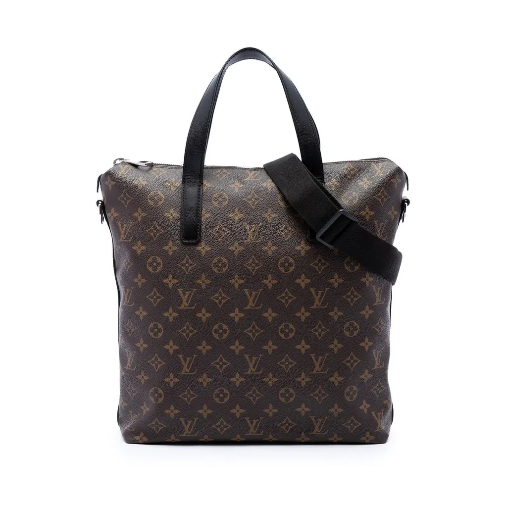 Louis Vuitton Monogram Macassar Kitan Brown Very good - Front View