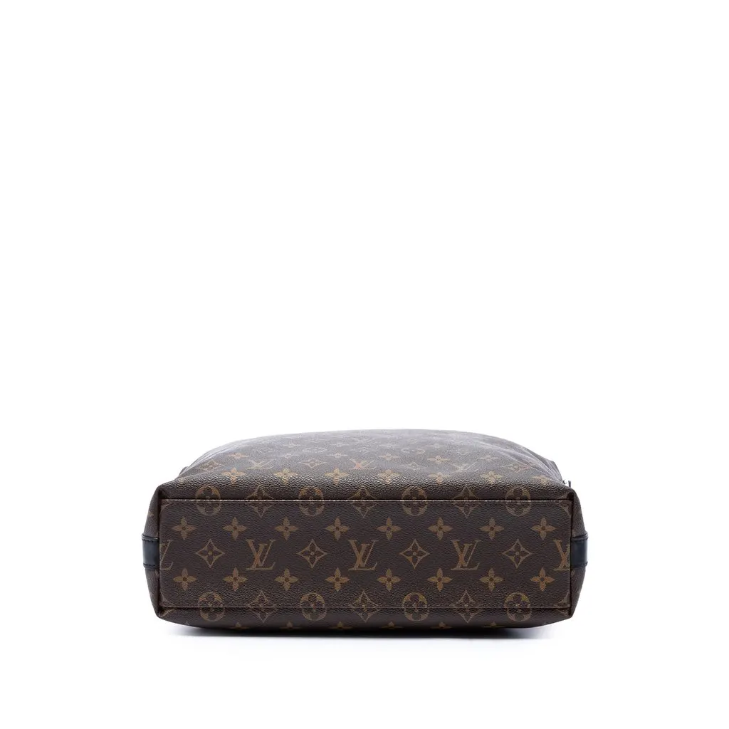 Louis Vuitton Monogram Macassar Kitan Brown Very good - Inside View