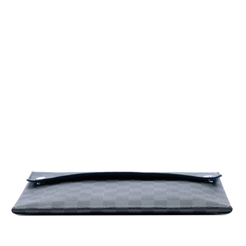 Louis Vuitton Damier Graphite Alpha Pochette GM Black Very good - Inside View