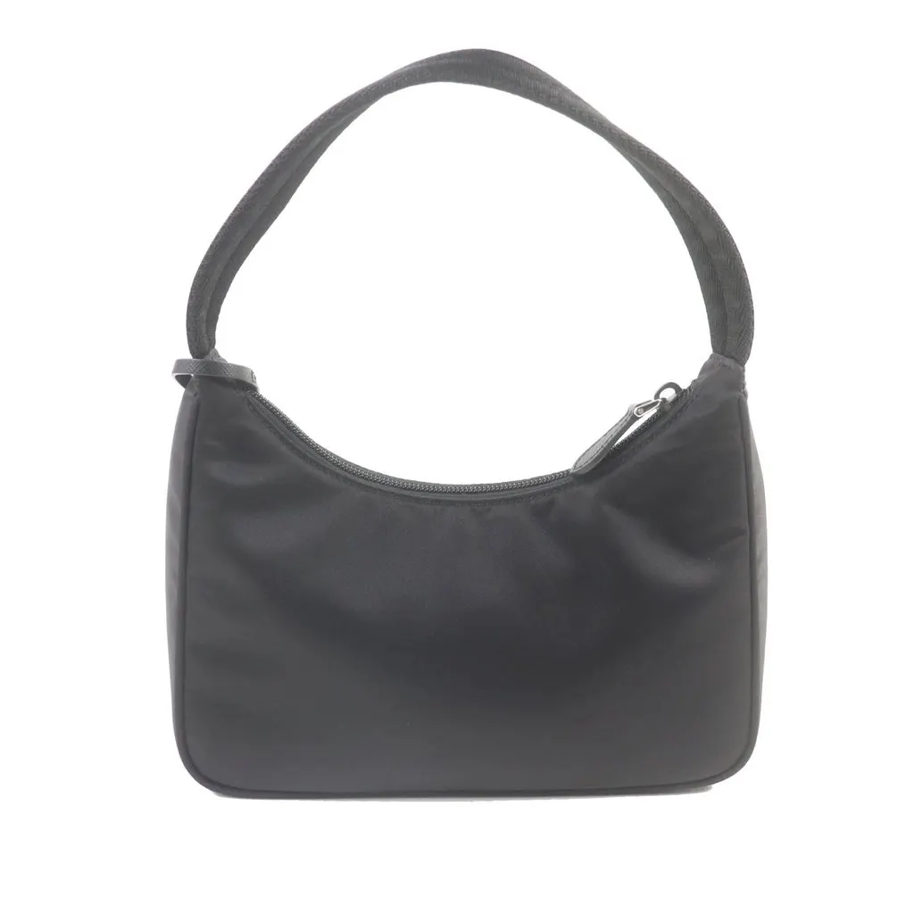 Prada Mini Re Nylon Re Edition 2000 Shoulder Bag Black Very good - Back View