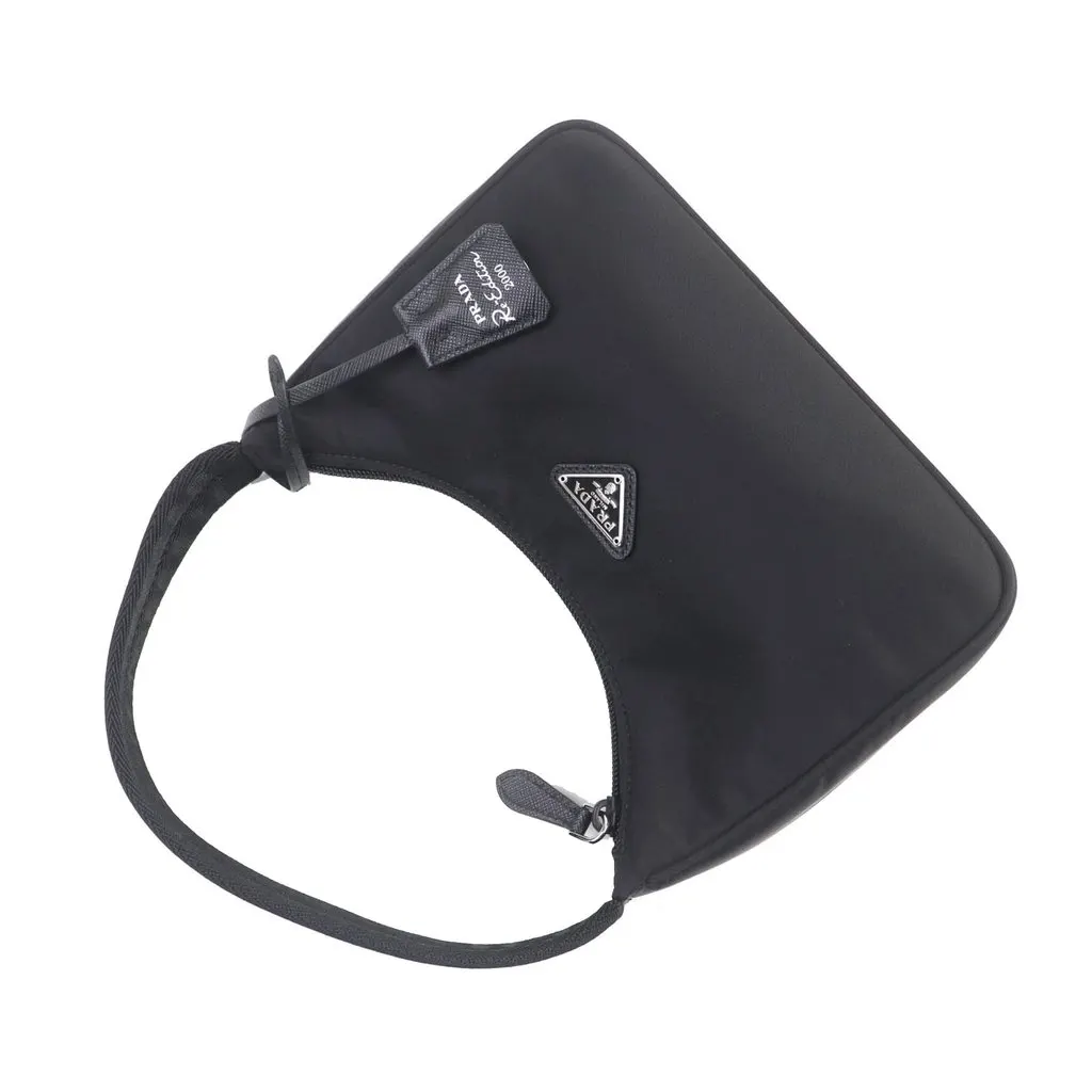 Prada Mini Re Nylon Re Edition 2000 Shoulder Bag Black Very good - Inside View