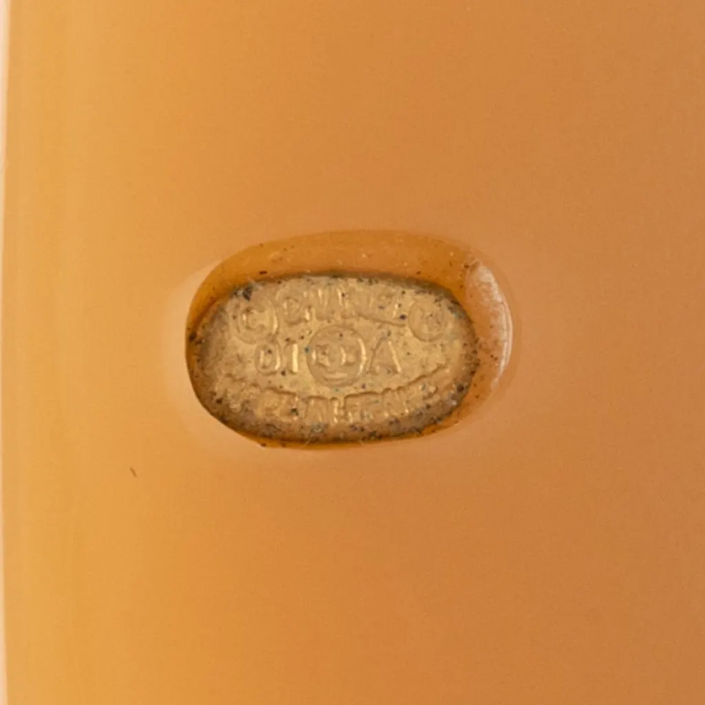 Chanel CC Resin Bangle Brown Plastic Very good - Model View