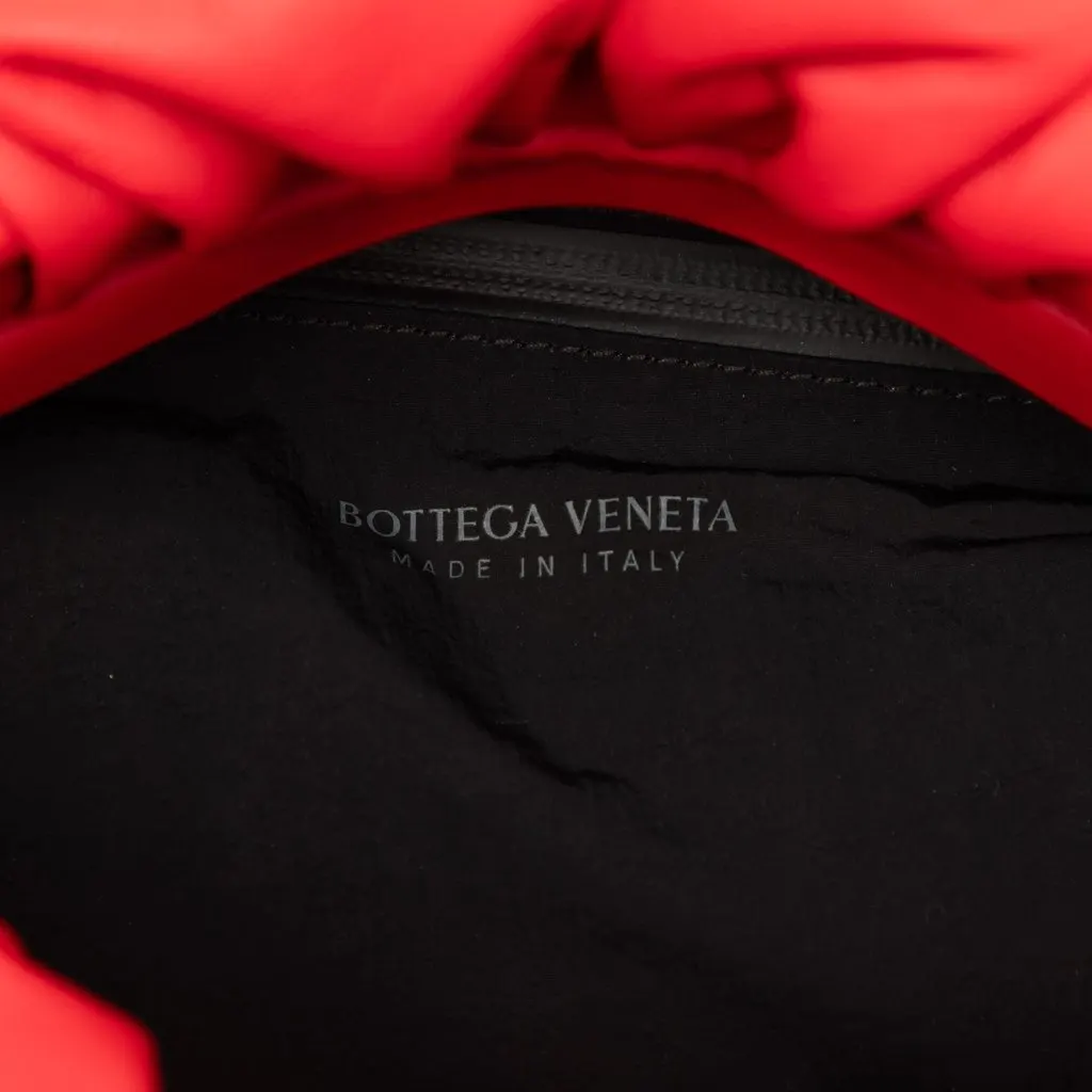 Bottega Veneta Calfskin The Body Pouch Belt Bag Red Leather Very good - Box View