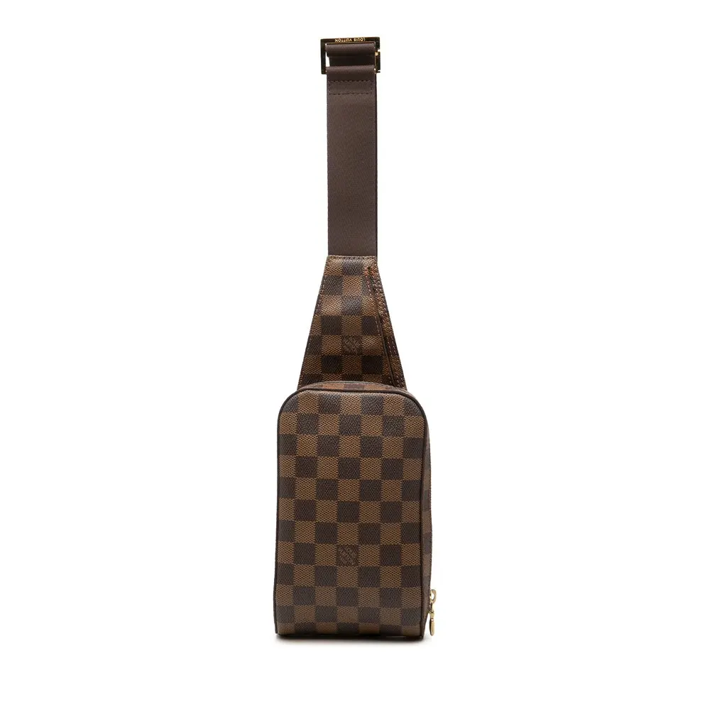Louis Vuitton Damier Ebene Geronimos Brown Very good - Front View
