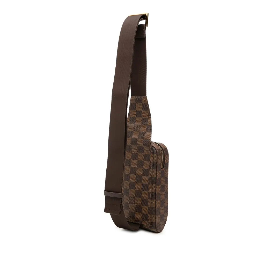 Louis Vuitton Damier Ebene Geronimos Brown Very good - Back View