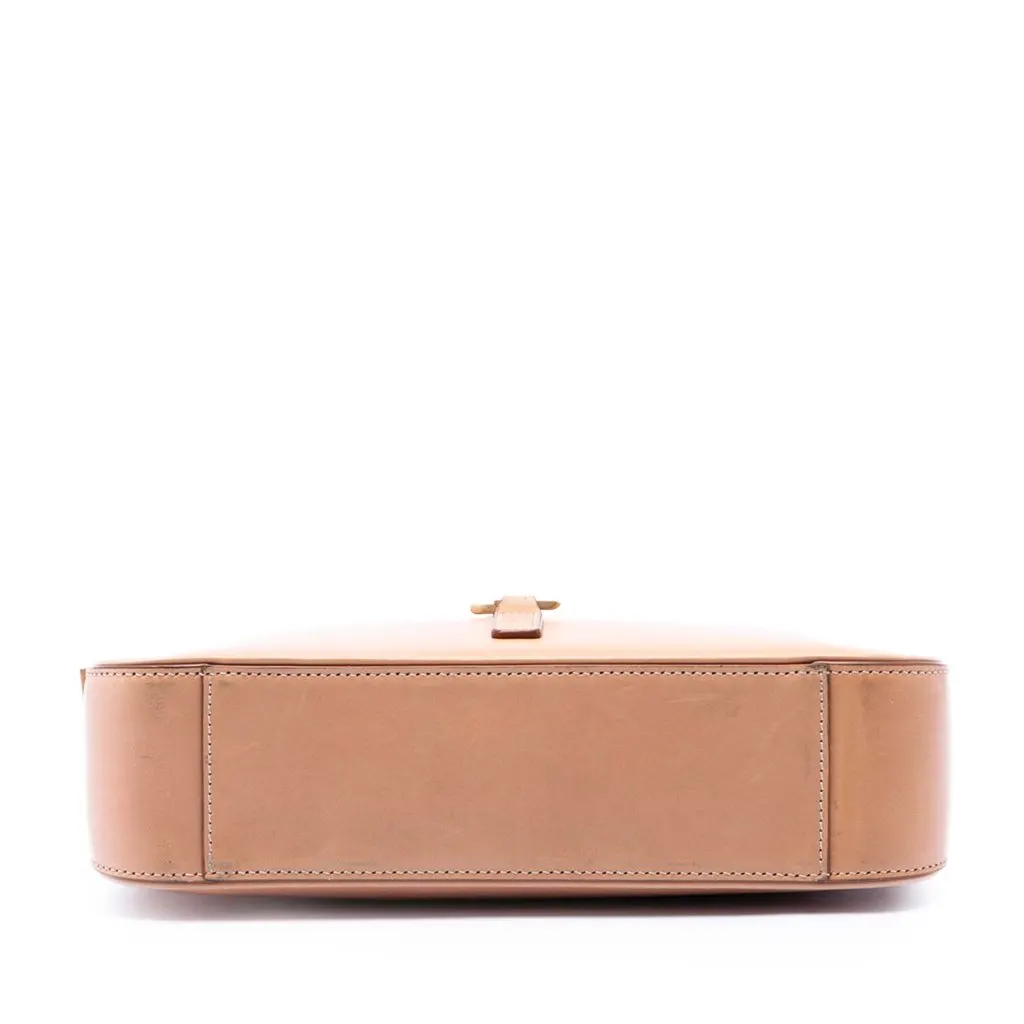Saint Laurent Smooth Calfskin Le 5 a 7 Brown Leather Very good - Inside View