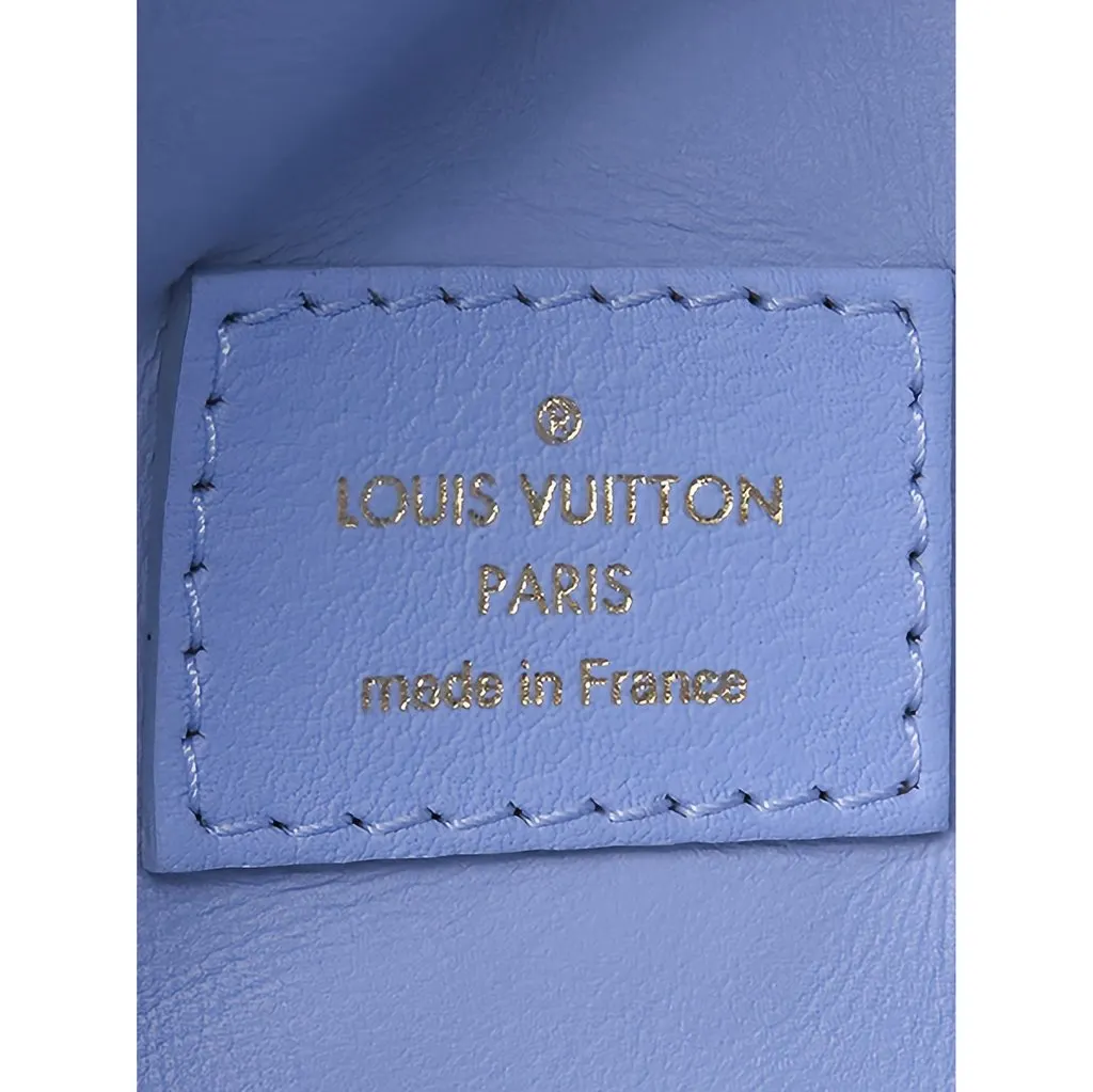 Louis Vuitton Jeff Koons Masters Collection Van Gogh Palm Springs Backpack Blue Canvas Good - Box View