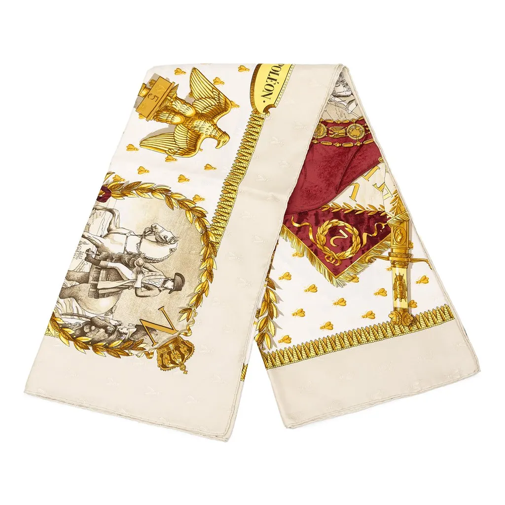 Hermès Napoleon Silk Scarf 90