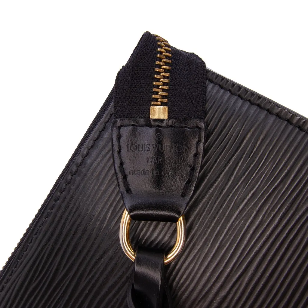 Louis Vuitton Epi Pochette Accessoires Black Leather Very good - Box View
