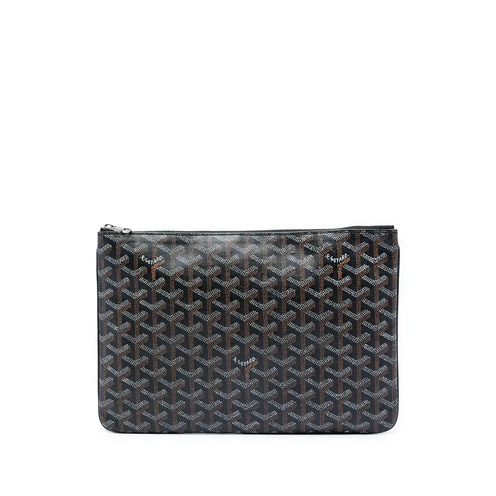 Goyard Goyardine Senat MM Black Very good - Front View
