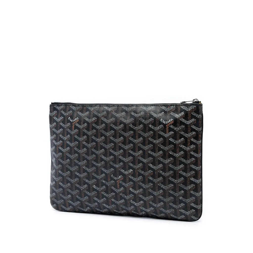 Goyard Goyardine Senat MM Black Very good - Back View
