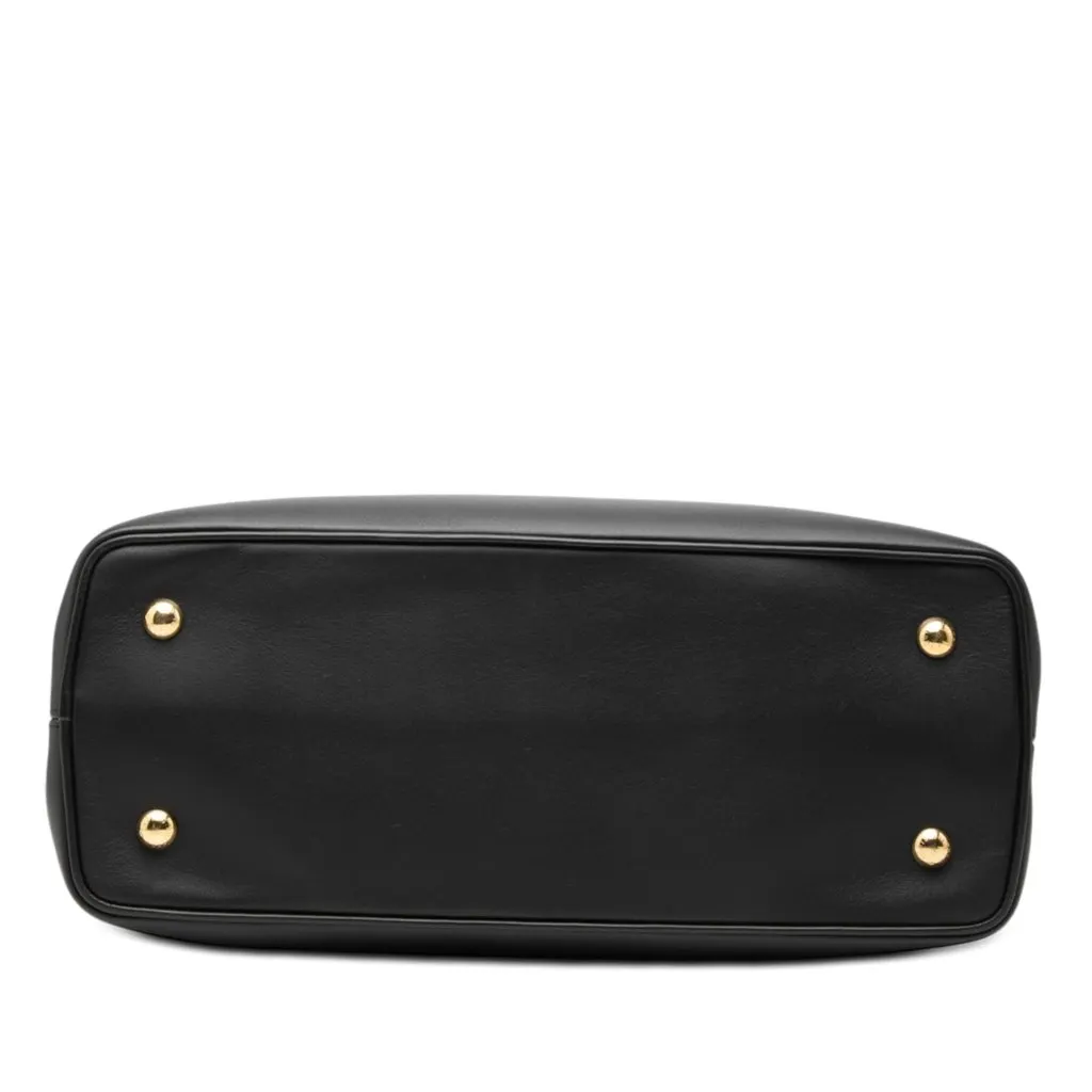 Louis Vuitton Smooth Taurillon Capucines Souple GM Black Leather Very good - Inside View