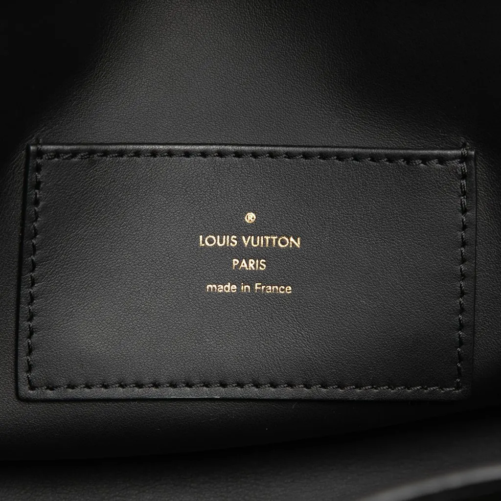 Louis Vuitton Smooth Taurillon Capucines Souple GM Black Leather Very good - Box View