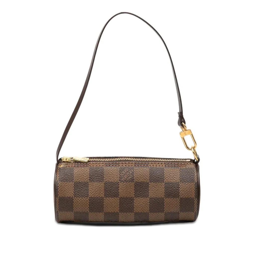 Louis Vuitton Damier Ebene Papillon Pochette Brown Very good - Front View