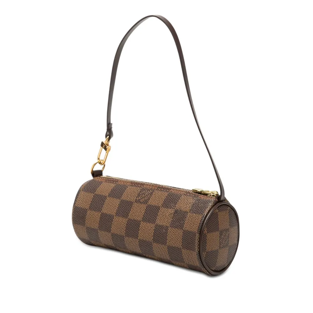 Louis Vuitton Damier Ebene Papillon Pochette Brown Very good - Back View