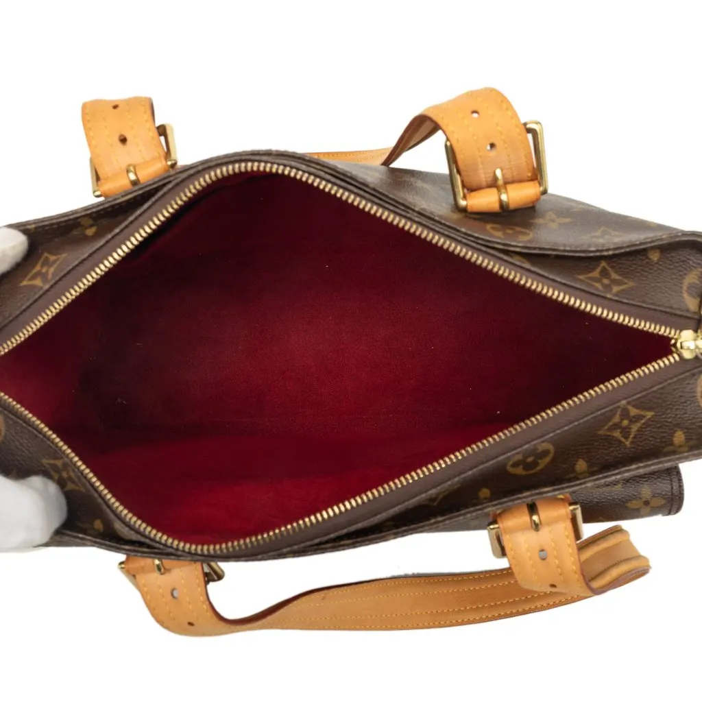 Louis Vuitton Monogram Multipli Cite Brown Very good - Model View