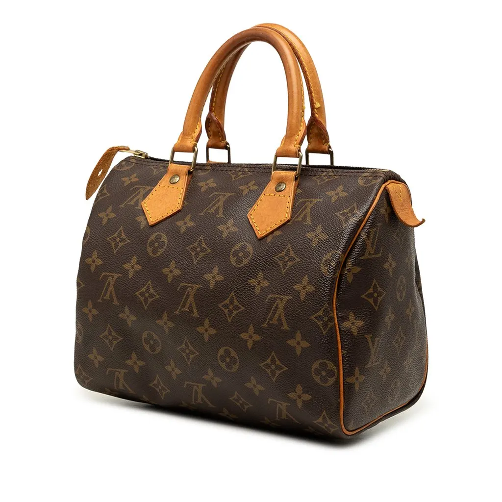 Louis Vuitton Monogram Speedy 25 Brown Very good - Back View