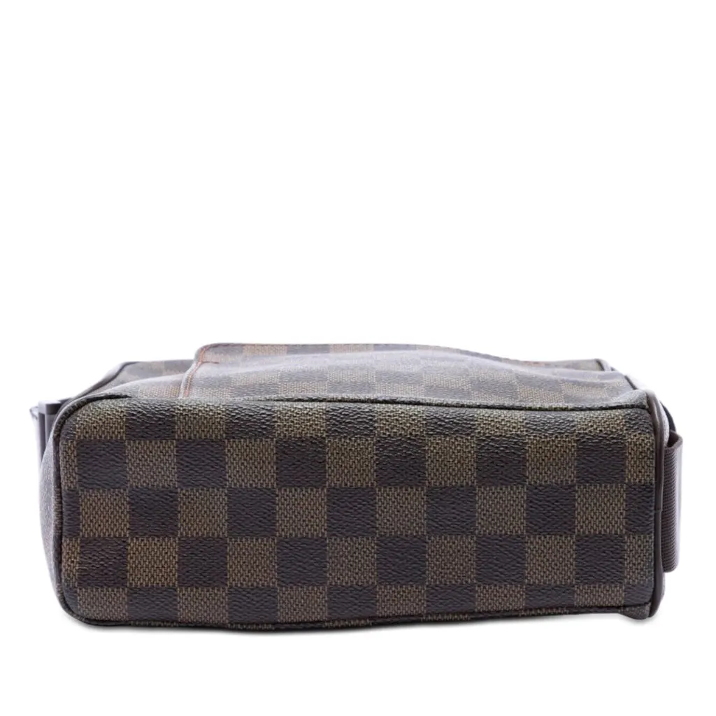 Louis Vuitton Damier Ebene Olav PM Brown Very good - Inside View