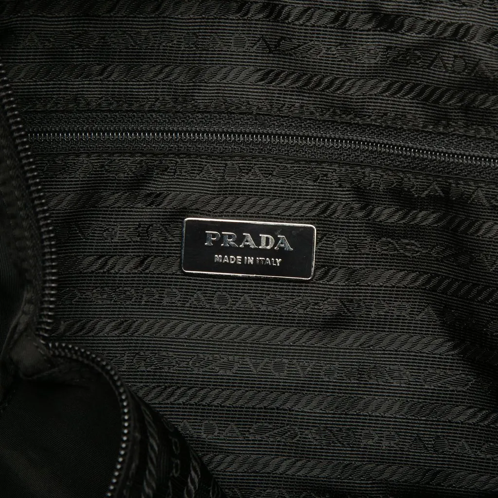 Prada Tessuto Tote Black Polyamide Good - Box View