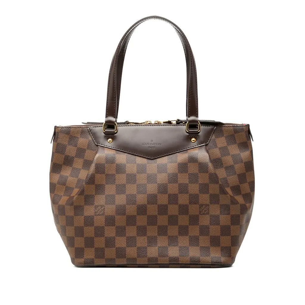 Louis Vuitton Damier Ebene Westminster PM Brown Very good - Front View