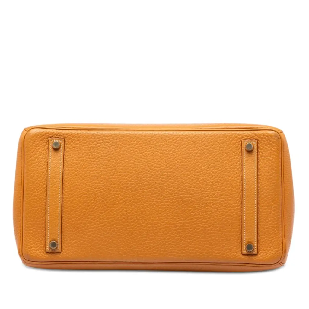 Hermès Togo Birkin Retourne 35 Orange Leather Very good - Inside View