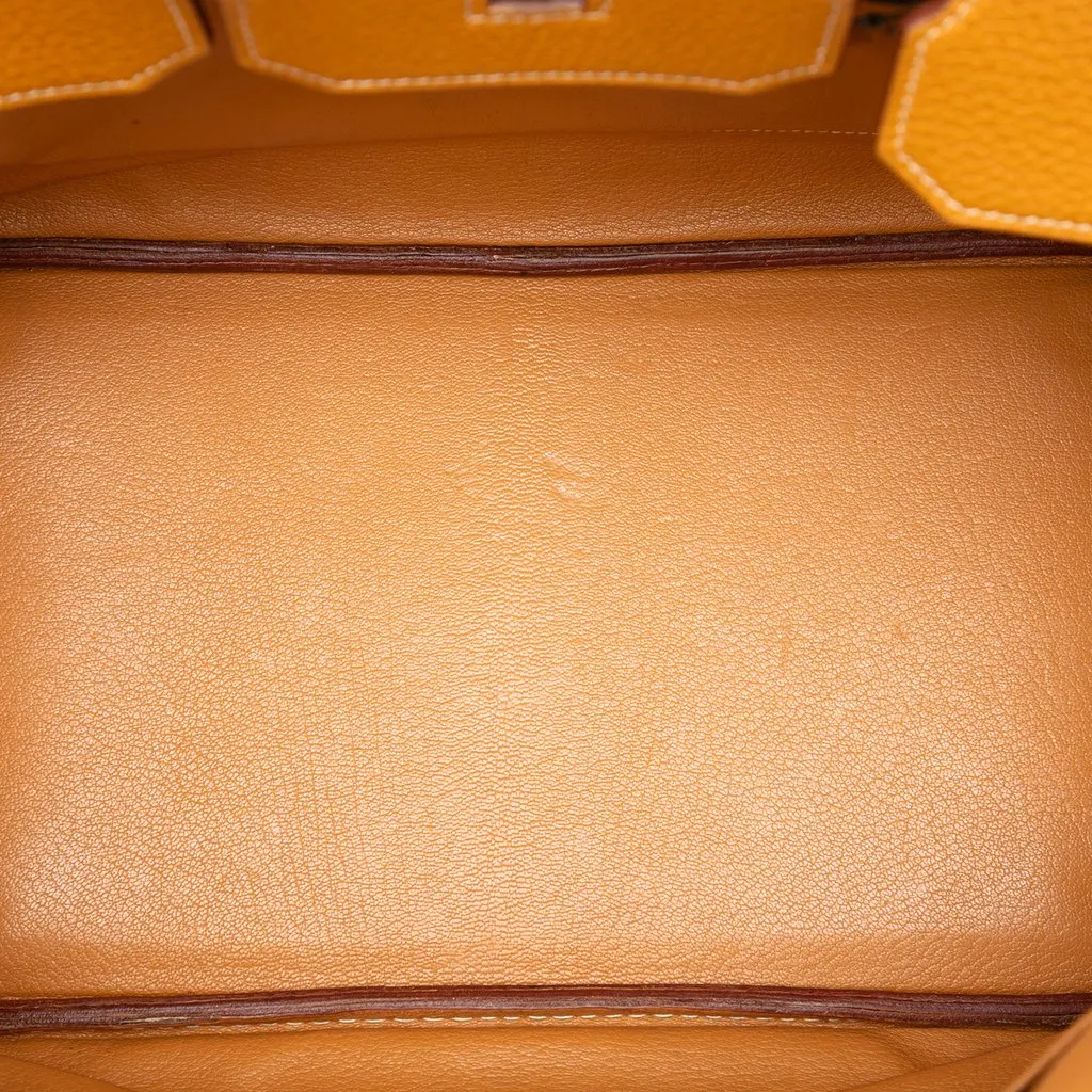 Hermès Togo Birkin Retourne 35 Orange Leather Very good - Model View