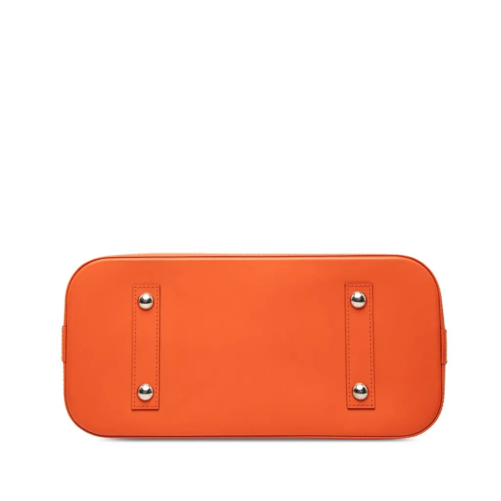Louis Vuitton Epi Alma MM Orange Leather Very good - Inside View