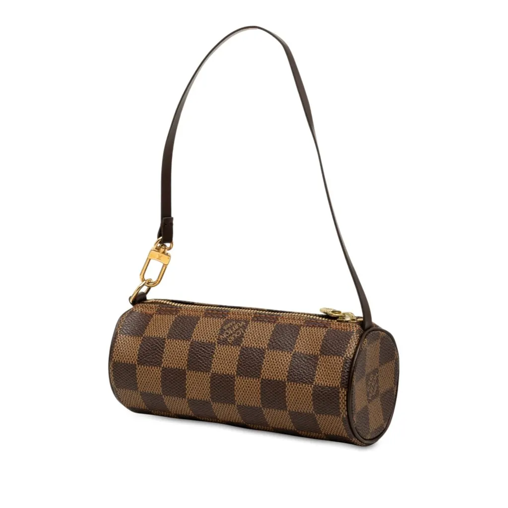 Louis Vuitton Damier Ebene Papillon Pochette Brown Very good - Back View