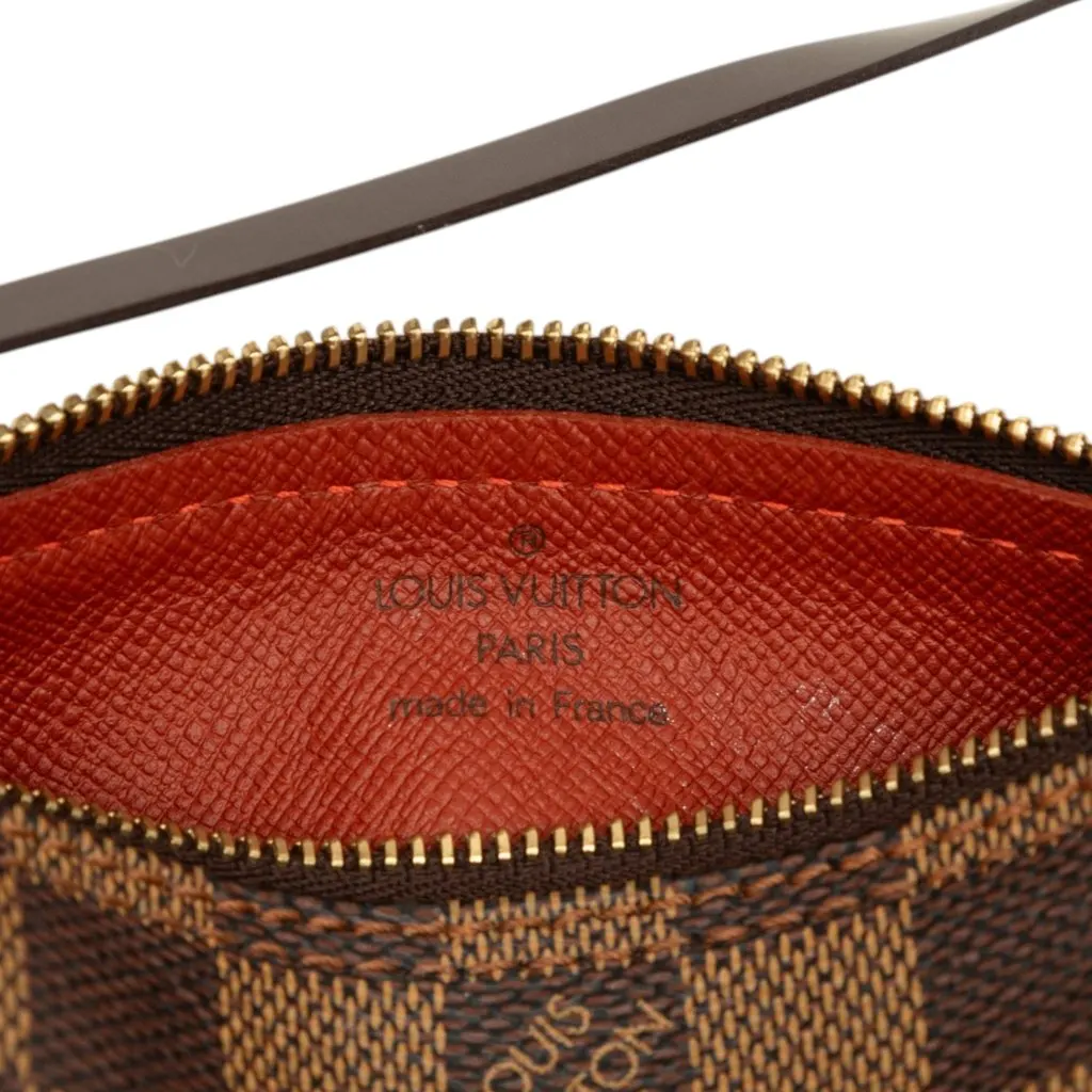 Louis Vuitton Damier Ebene Papillon Pochette Brown Very good - Box View