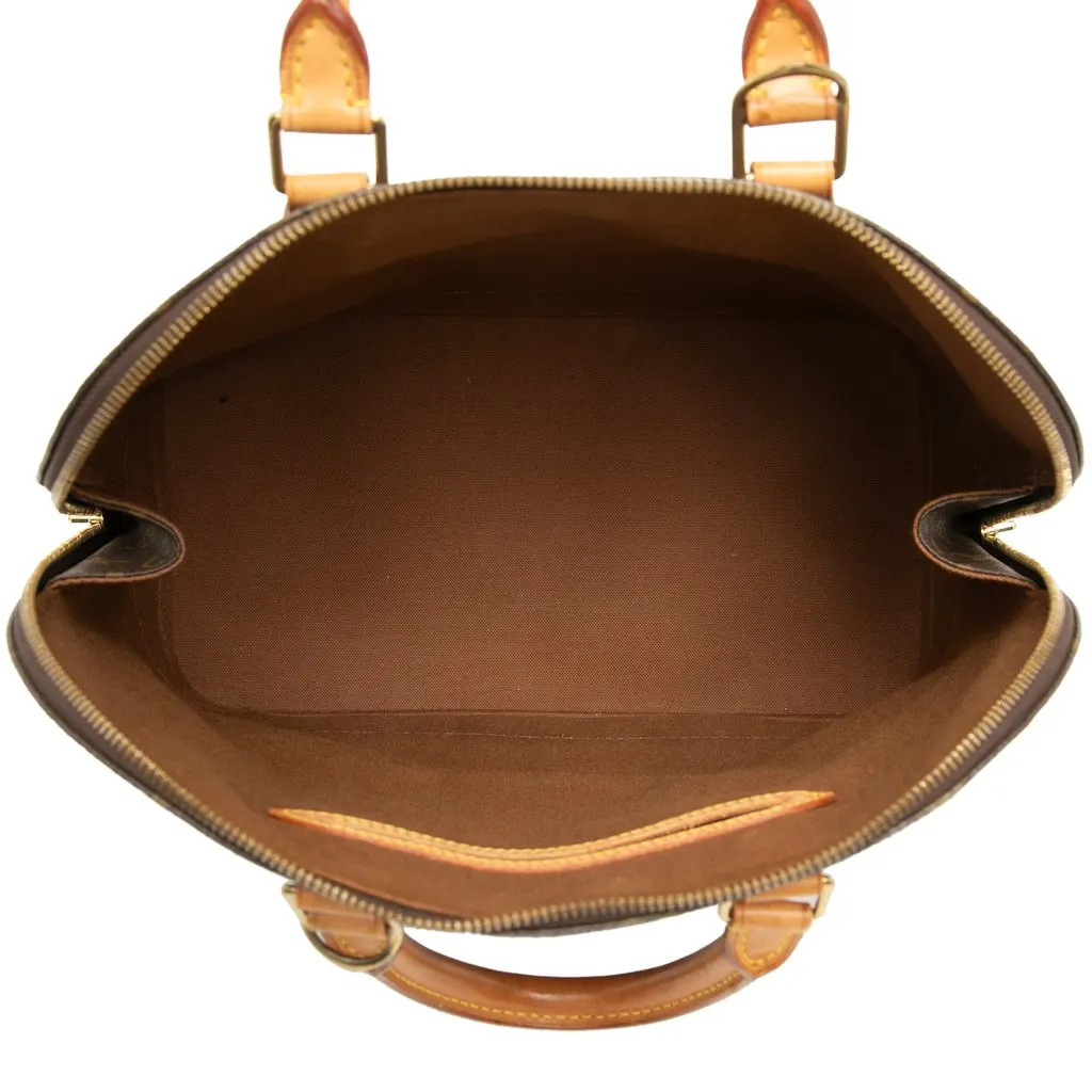 Louis Vuitton Monogram Alma PM Brown Very good - Model View