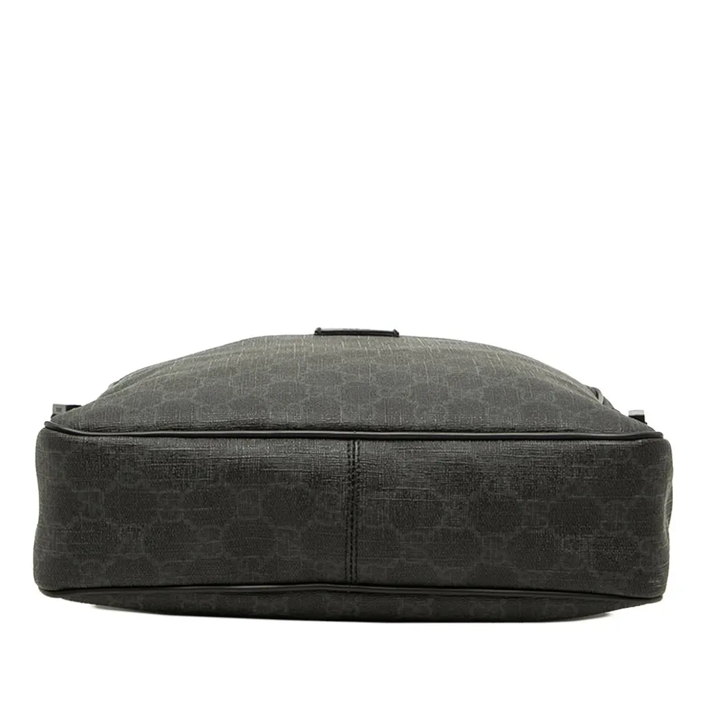 Gucci GG Supreme Crossbody Black Canvas Good - Inside View