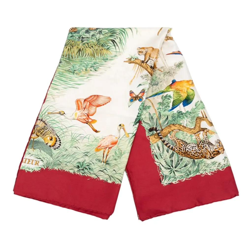 Hermès Equateur Silk Scarf 90