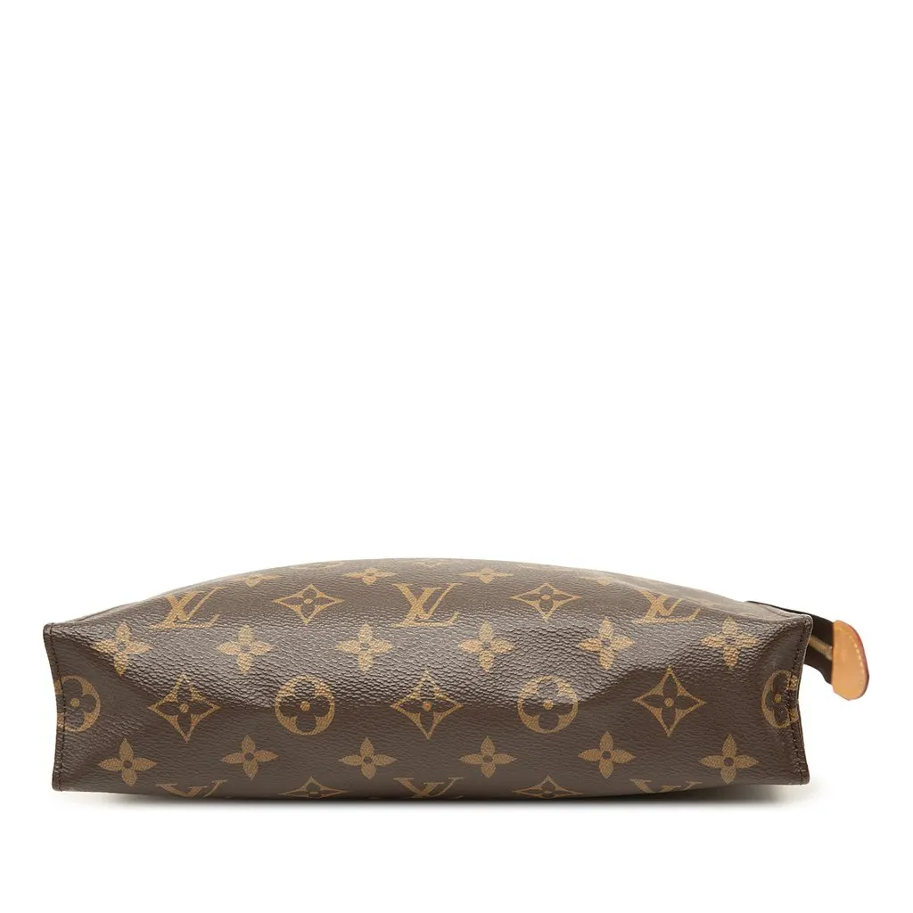 Louis Vuitton Monogram Toiletry Pouch 26 Brown Canvas Good - Inside View