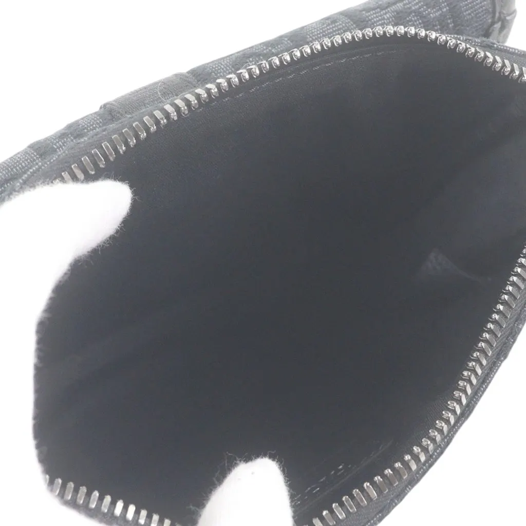 Dior Mini Oblique Jacquard and Mesh Dior 8 Messenger Bag Black Never worn - Model View