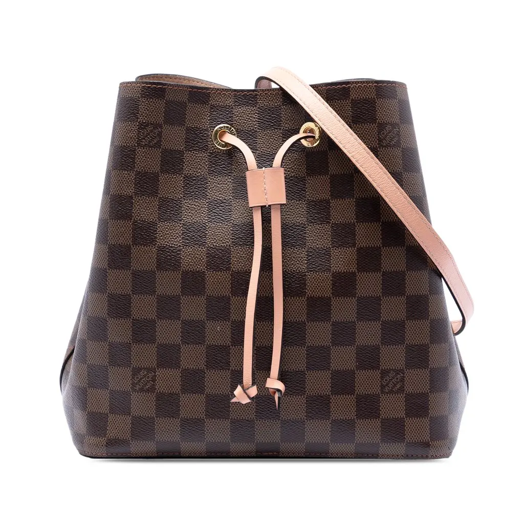Louis Vuitton Damier Ebene Neonoe MM Brown Very good - Front View
