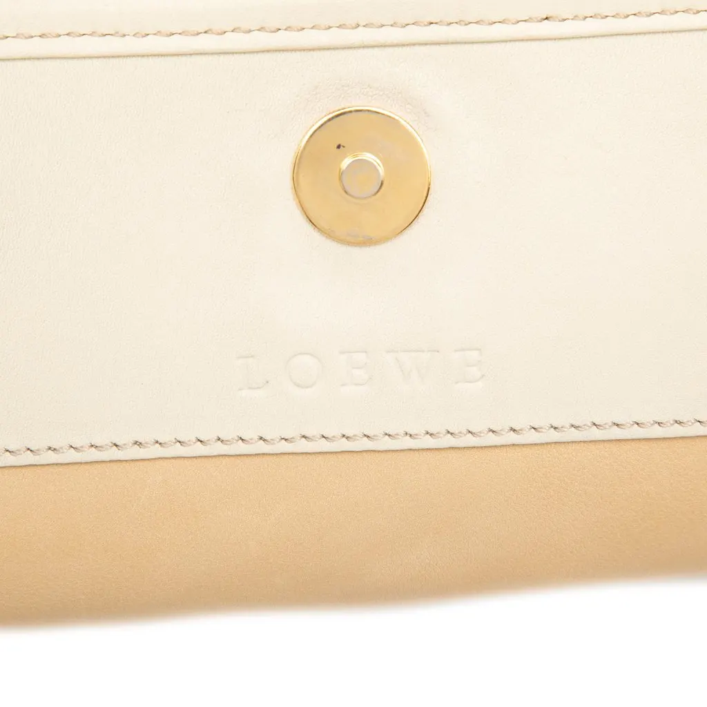 Loewe Suede Anagram Crossbody Beige Suede Very good - Box View