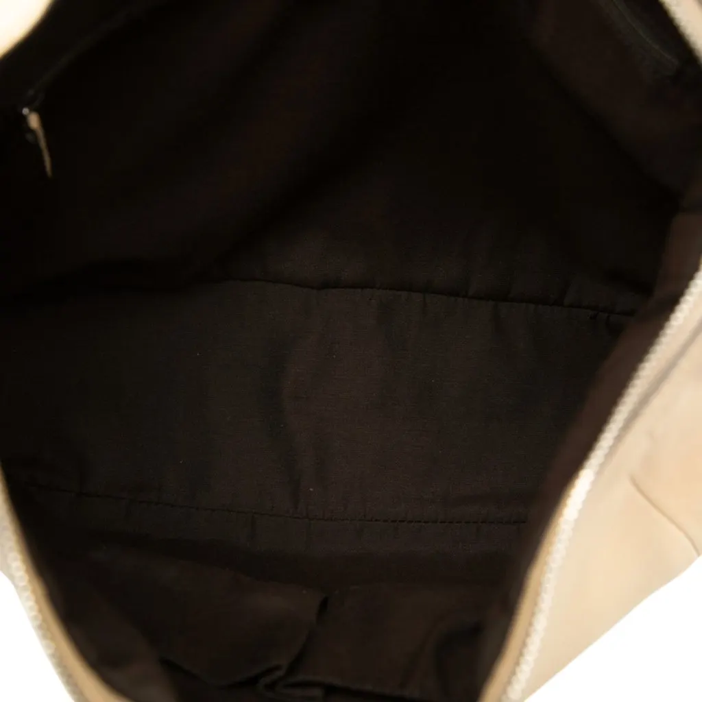 Gucci Calfskin Bamboo D Ring Hobo Brown Leather Very good - Model View