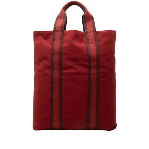 Hermès Canvas Fourre Tout Cabas