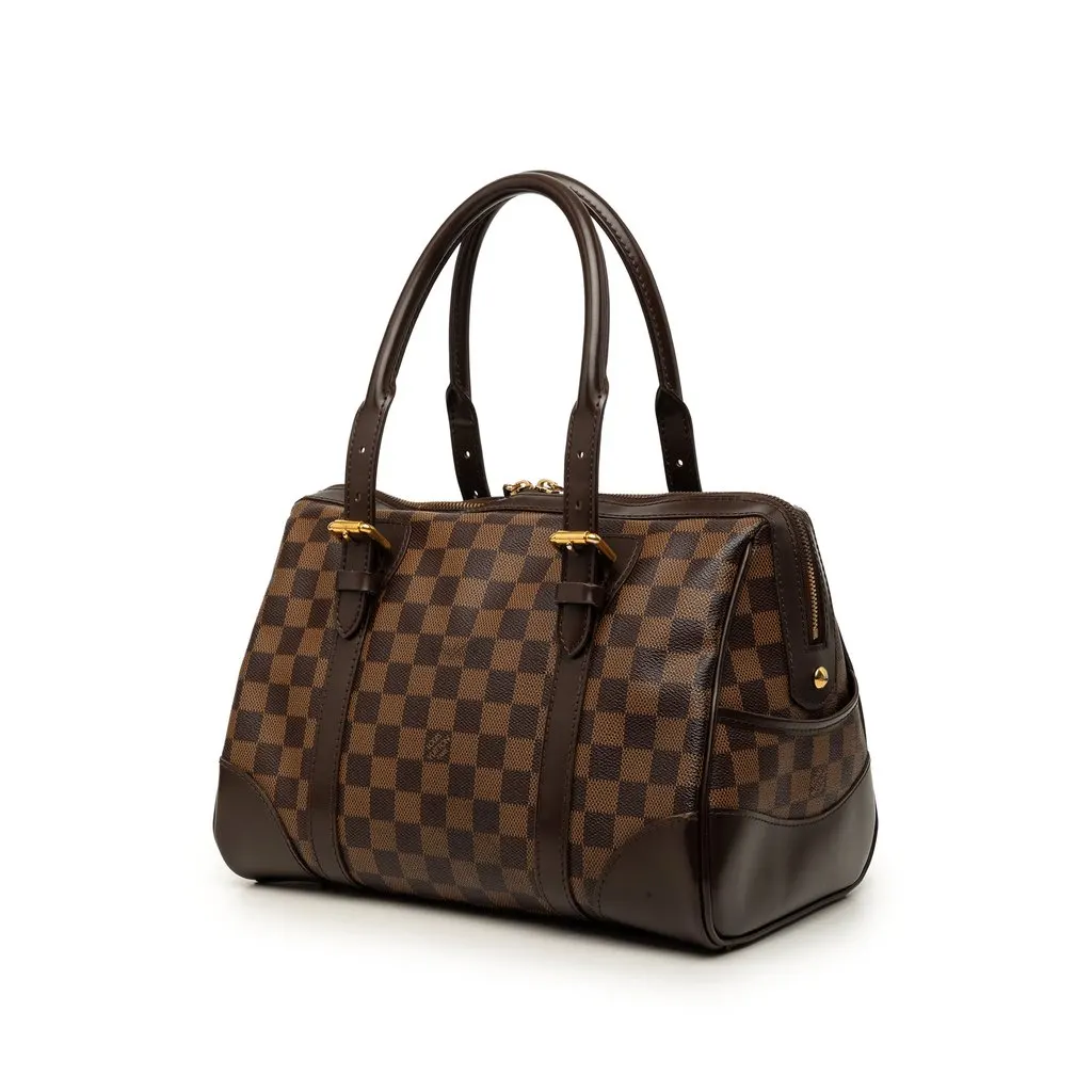 Louis Vuitton Damier Ebene Berkeley Brown Canvas Very good - Back View