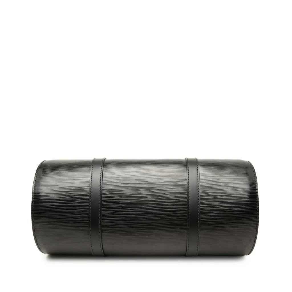 Louis Vuitton Epi Soufflot Black Leather Very good - Inside View