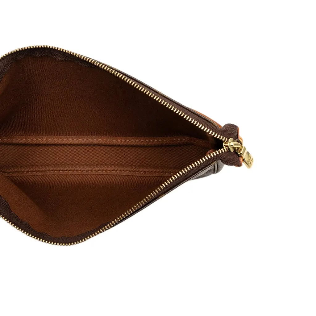Louis Vuitton Monogram Pochette Accessoires Brown Very good - Model View