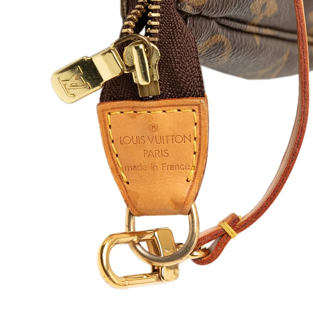 Louis Vuitton Monogram Pochette Accessoires Brown Very good - Box View