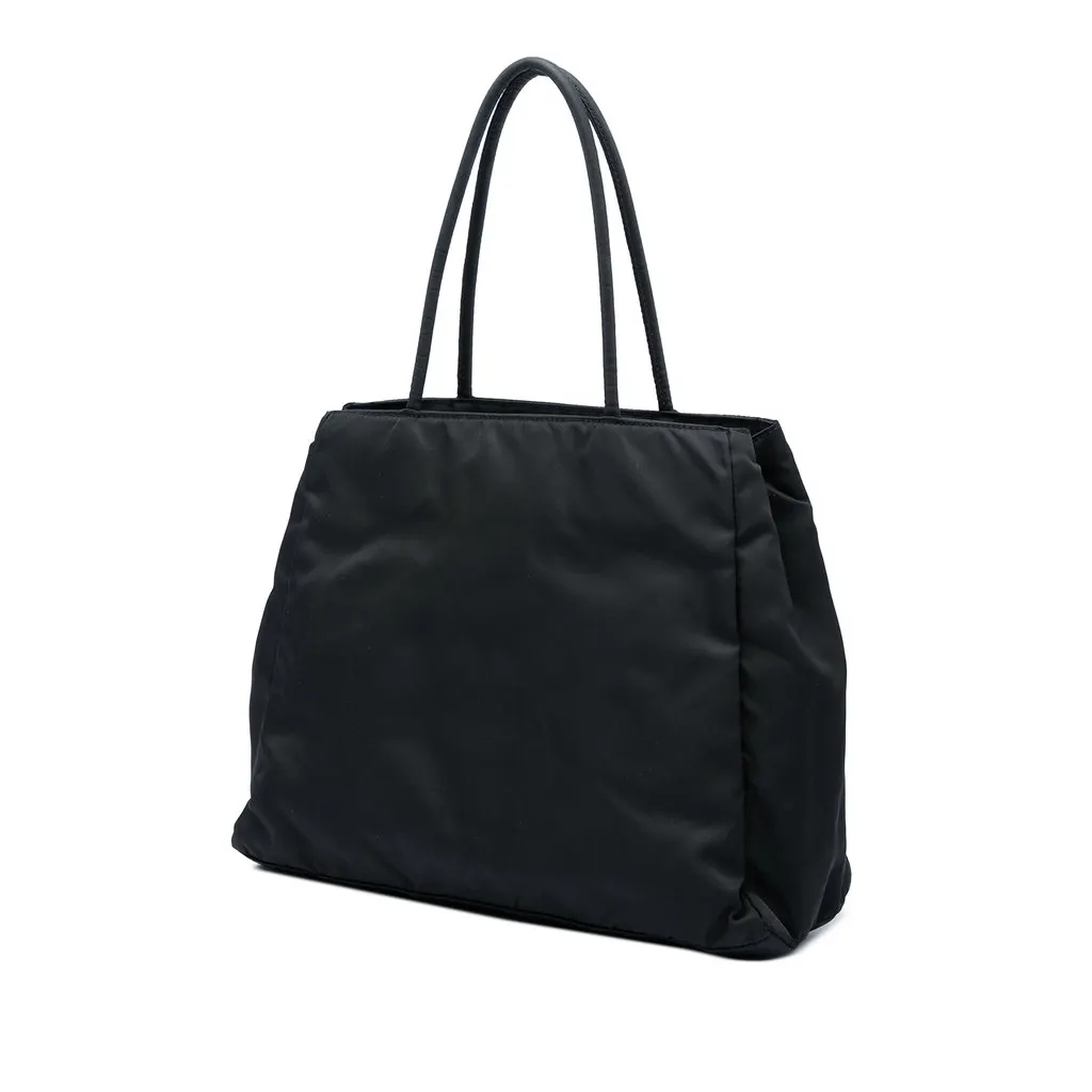 Prada Tessuto Tote Black Polyamide Very good - Back View