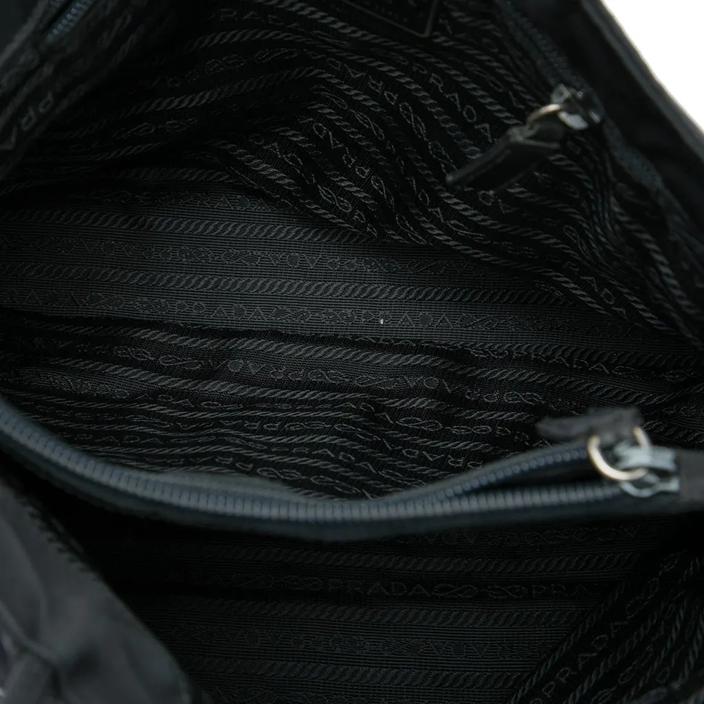 Prada Tessuto Tote Black Polyamide Very good - Model View