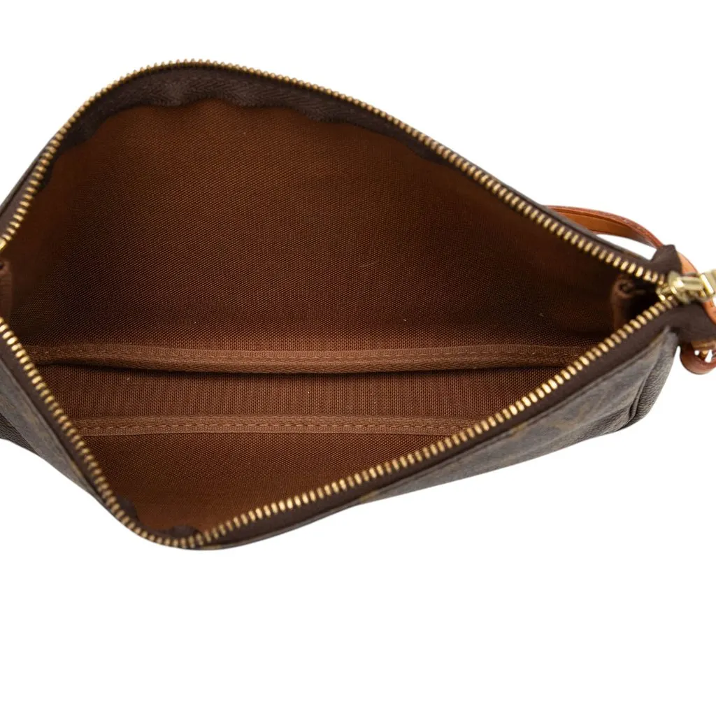 Louis Vuitton Monogram Pochette Accessoires Brown Very good - Model View