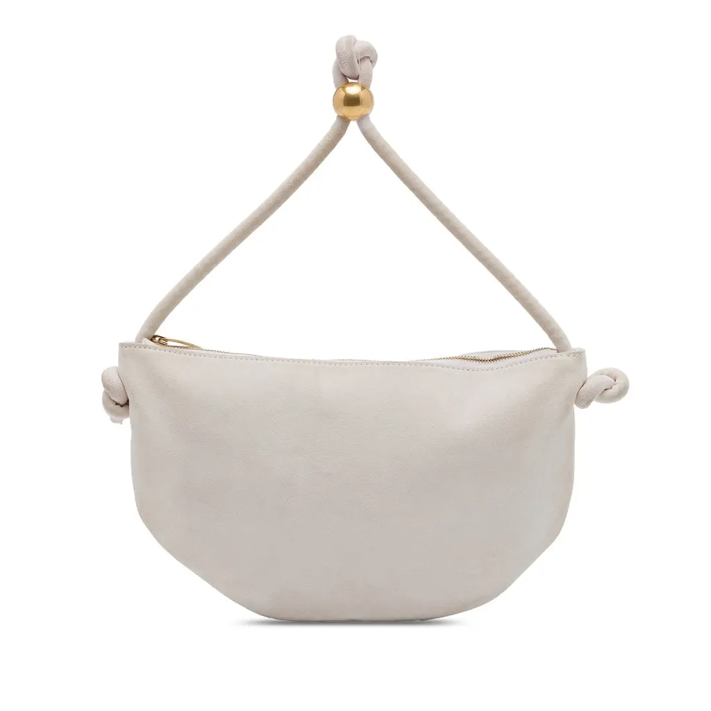 Bottega Veneta Small Suede Turn Pouch