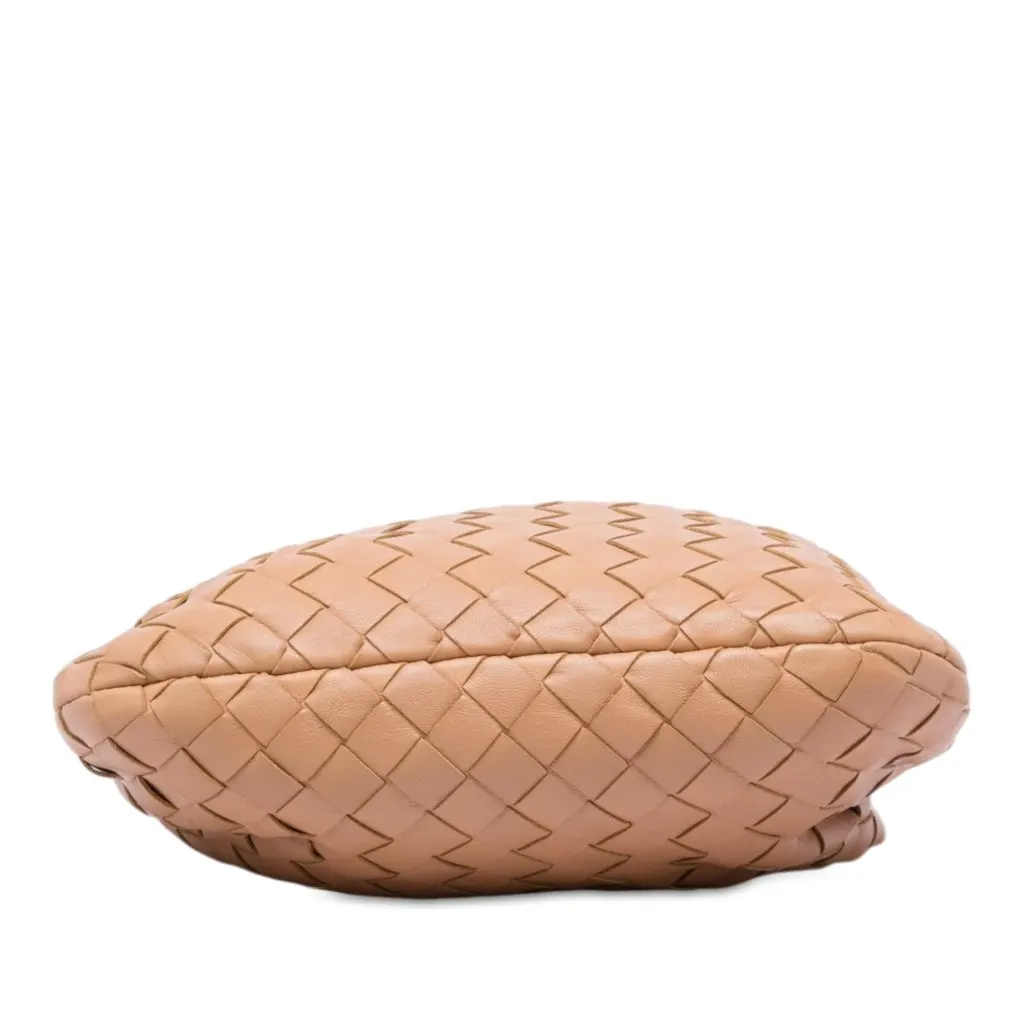 Bottega Veneta Mini Nappa Intrecciato Jodie Brown Leather Very good - Inside View